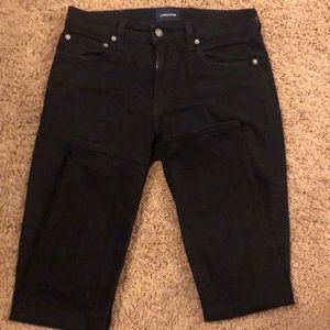 J. Crew 484 Slim-Fit Stretch jeans in Black 30/30
